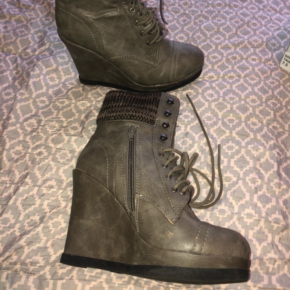 Target Combat boot wedge - Picture 2 of 3